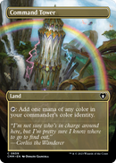 Command Tower (Borderless) (CMM-659) [Commander Masters] Foil