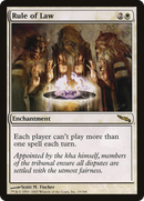 Rule of Law (MRD-019) [Mirrodin] Foil