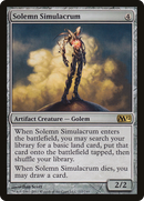 Solemn Simulacrum (M12-217) [Magic 2012] Foil