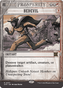 Bedevil (OTP-037) (Showcase) (Borderless) [Breaking News] Foil