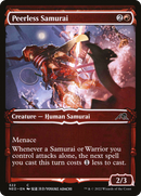 Peerless Samurai (Showcase) (NEO-322) [Kamigawa: Neon Dynasty]