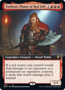 Torbran, Thane of Red Fell (Extended Art) (ELD-367) [Throne of Eldraine] Foil