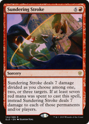 Sundering Stroke (ELD-144) [Throne of Eldraine] Foil