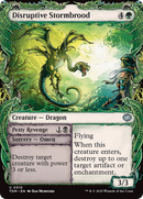Disruptive Stormbrood (Showcase) (TDM-310) [Tarkir: Dragonstorm]