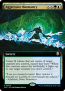 Aggressive Biomancy (Extended Art) (M3C-069) [Modern Horizons 3 Commander]