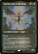 Sigarda, Font of Blessings (Foil Etched) (MAT-147) [March of the Machine: The Aftermath] Foil