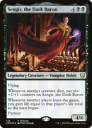 Sengir, the Dark Baron (Alternate Art) (PRE-722) [Commander Legends] Foil