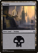 Swamp (WAR-256) [War of the Spark] Foil