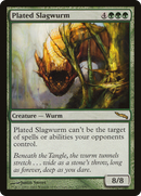 Plated Slagwurm (MRD-127) [Mirrodin] Foil