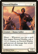 Favored Hoplite (THS-013) [Theros]