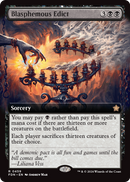 Blasphemous Edict (Extended Art) (FDN-459) [Foundations]