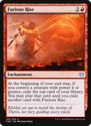 Furious Rise (THB-136) [Theros Beyond Death] Foil