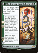 The Dragon-Kami Reborn (NEO-181) [Kamigawa: Neon Dynasty] Foil