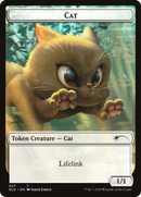 Cat (027) // Cat (028) Double-sided Token (SLD-027) [Secret Lair Drop]