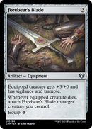 Forebear's Blade (CMM-384) [Commander Masters] Foil