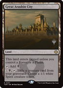 Great Arashin City (PPTDM-257) [Promo Pack: Tarkir: Dragonstorm] Foil