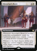 Historian's Boon (Extended Art) (DMC-071) [Dominaria United Commander] Foil