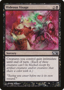 Hideous Visage (M12-100) [Magic 2012] Foil
