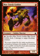 War-Torch Goblin (RAV-151) [Ravnica: City of Guilds] Foil