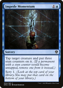 Impede Momentum (DMU-054) [Dominaria United] Foil