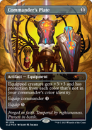 Commander's Plate (SLD-1339) (Borderless) [Secret Lair Drop] Foil