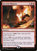 Fervent Mastery (PPSTX-101P) [Promo Pack: Strixhaven: School of Mages Promos] Foil