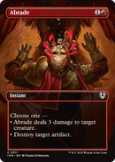 Abrade (Borderless) (INR-311) [Innistrad Remastered]