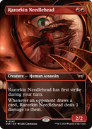 Razorkin Needlehead (Borderless) (DSK-347) [Duskmourn: House of Horror]