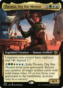 Tocasia, Dig Site Mentor (Extended Art) (BRO-360) [The Brothers' War] Foil