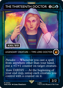 The Thirteenth Doctor (Serial Numbered) (WHO-564) (Showcase) (Borderless) [Doctor Who] Foil