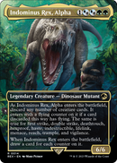Indominus Rex, Alpha (Borderless) (REX-014) [Jurassic World Collection] Foil