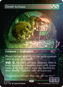 Fiend Artisan (Rainbow Foil) (SLD-1645★) (Borderless) [Secret Lair Drop] Foil