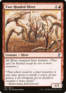 Two-Headed Sliver (TSR-197) [Time Spiral Remastered] Foil