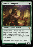 Setessan Champion (WOC-132) [Wilds of Eldraine Commander]