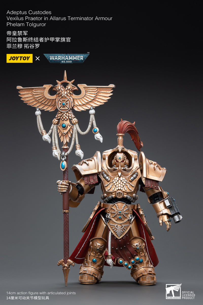 Joytoy: Adeptus Custodes - Vexilus Praetor Phelam Tolguror