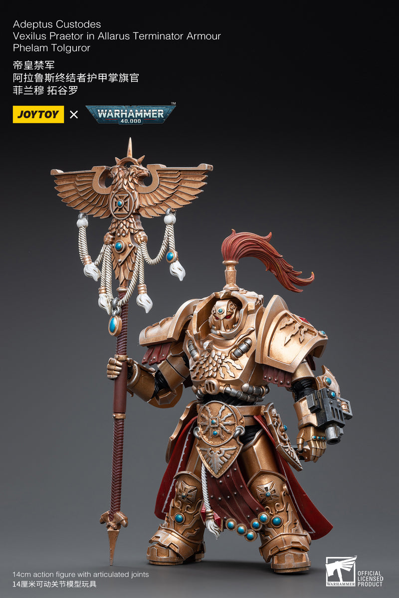 Joytoy: Adeptus Custodes - Vexilus Praetor Phelam Tolguror