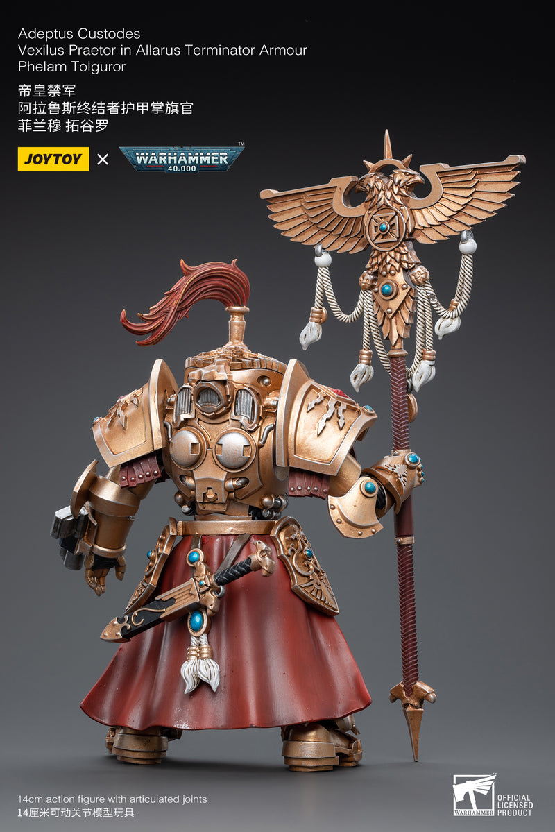 Joytoy: Adeptus Custodes - Vexilus Praetor Phelam Tolguror