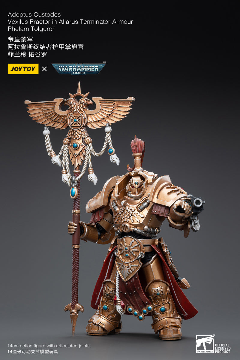 Joytoy: Adeptus Custodes - Vexilus Praetor Phelam Tolguror