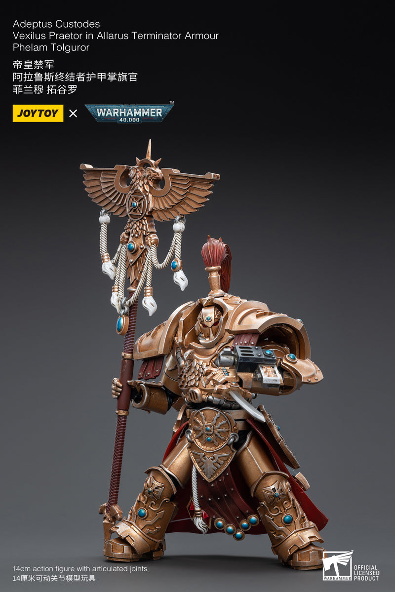 Joytoy: Adeptus Custodes - Vexilus Praetor Phelam Tolguror