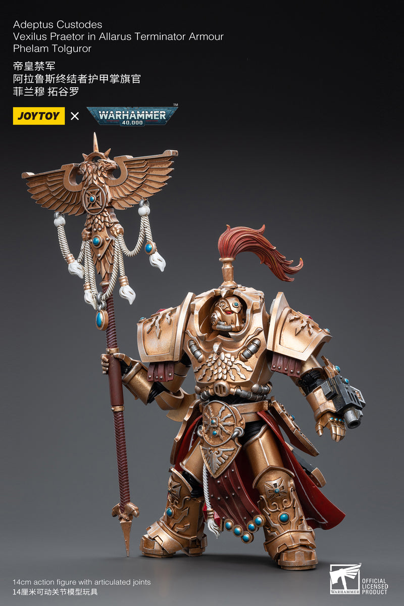 Joytoy: Adeptus Custodes - Vexilus Praetor Phelam Tolguror