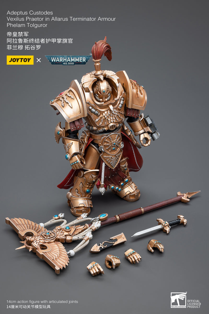 Joytoy: Adeptus Custodes - Vexilus Praetor Phelam Tolguror