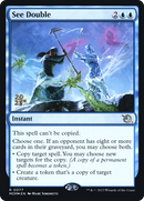 See Double (PRE-077) [March of the Machine Promos] Foil