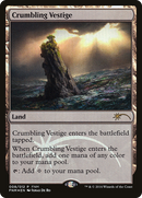 Crumbling Vestige (FNM-008) [Friday Night Magic 2016] Foil