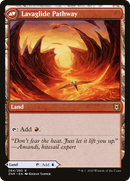 Riverglide Pathway // Lavaglide Pathway (ZNR-264) [Zendikar Rising]