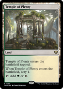 Temple of Plenty (CMM-1044) [Commander Masters]