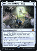 The Deck of Many Things (AFR&-241A) [Adventures in the Forgotten Realms Promos] Foil