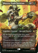 Muerra, Trash Tactician (Borderless) (Raised Foil) (BLB-352) (Showcase) [Bloomburrow] Foil