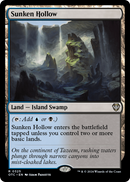 Sunken Hollow (OTC-325) [Outlaws of Thunder Junction Commander]