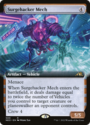 Surgehacker Mech (Extended Art) (NEO-500) [Kamigawa: Neon Dynasty] Foil