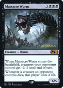 Massacre Wurm (PRE-114S) [Core Set 2021 Promos] Foil